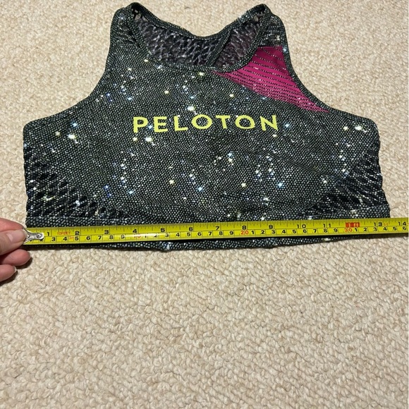 Peloton x WITH Girls Night Out Sports Bra Size Medium Biking Workout Athletic - Picture 2 of 7